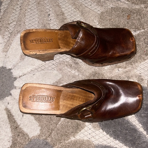 Seychelles 100% leather vintage clogs - Picture 5 of 8